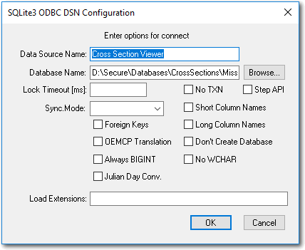ODBC Config