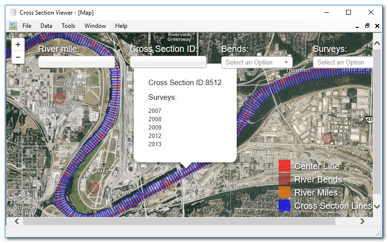 Cross Section Selection